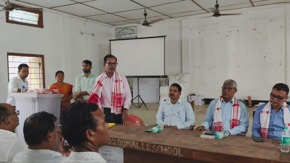 Assam: Morigaon education department holds 30th ‘Nirontor’ programme for retired teachers Assam: Morigaon education department holds 30th ‘Nirontor’ programme for retired teachers