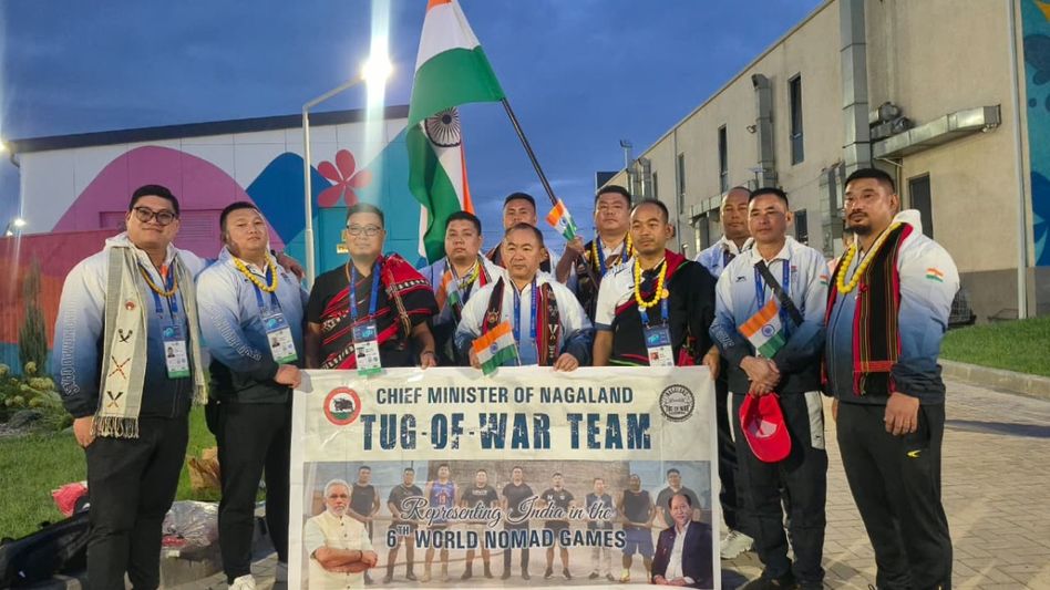 Nagaland CM’s team finishes 6th in Classic Tug of War at World Nomad Games in Kyrgyzstan Nagaland CM’s team finishes 6th in Classic Tug of War at World Nomad Games in Kyrgyzstan