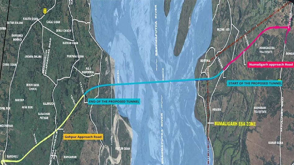 Assam: Gohpur-Numaligarh tunnel project moves ahead, tenders invited for Brahmaputra road-rail link Assam: Gohpur-Numaligarh tunnel project moves ahead, tenders invited for Brahmaputra road-rail link