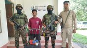 Assam Rifles, Police seize heroin worth Rs 93.8 lakh in Lekhapani; one held Assam Rifles, Police seize heroin worth Rs 93.8 lakh in Lekhapani; one held