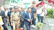 Sikkim CM flags off NDRF mountaineering expedition to 7,462-metre Mt Jongsong Sikkim CM flags off NDRF mountaineering expedition to 7,462-metre Mt Jongsong