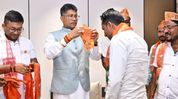 Assam's Nagaon by-poll: 11 Lahorighat Regional Panchayat members quit Congress, join BJP Assam's Nagaon by-poll: 11 Lahorighat Regional Panchayat members quit Congress, join BJP