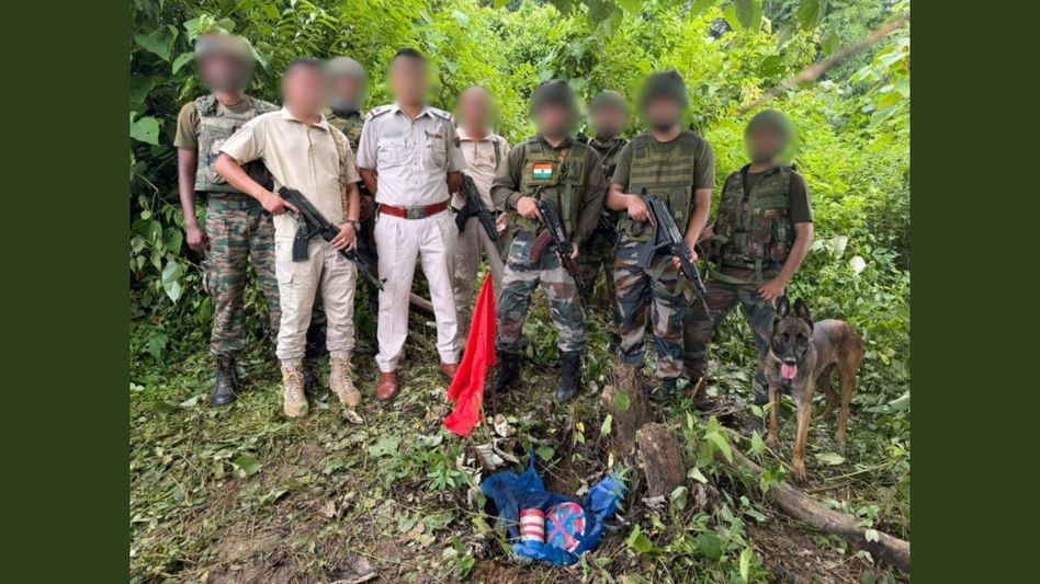 Manipur security forces recover 3 IEDs in Jiribam, destroy them safely Manipur security forces recover 3 IEDs in Jiribam, destroy them safely