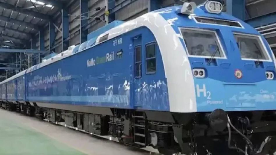 India’s first hydrogen train completes 120 kmph trials, regular speed to rise to 110 kmph India’s first hydrogen train completes 120 kmph trials, regular speed to rise to 110 kmph