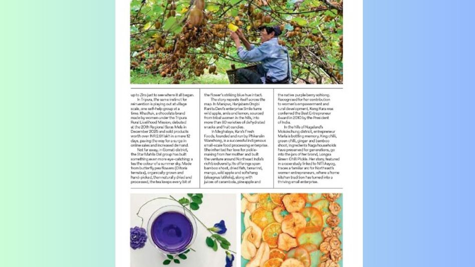 From Tripura’s villages to the skies: Women’s SHG products feature in IndiGo magazine From Tripura’s villages to the skies: Women’s SHG products feature in IndiGo magazine