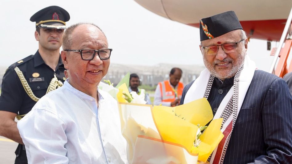 Vice President CP Radhakrishnan arrives in Manipur, to visit INA museum and war memorial Vice President CP Radhakrishnan arrives in Manipur, to visit INA museum and war memorial