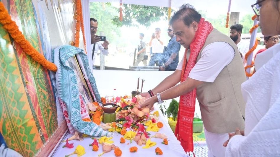 Assam CM pays Tribute to late BTC Deputy Speaker Bijit Gwra Narzary Assam CM pays Tribute to late BTC Deputy Speaker Bijit Gwra Narzary