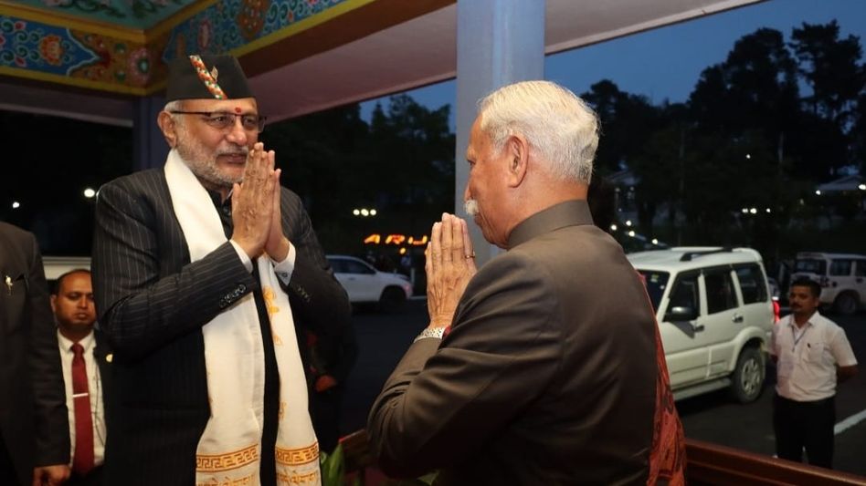 Vice President C. P. Radhakrishnan arrives in Itanagar on two-day Arunachal visit Vice President C. P. Radhakrishnan arrives in Itanagar on two-day Arunachal visit