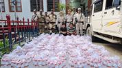Manipur Police seize 1,000 litres of DIC liquor in Moidangpok, two detained Manipur Police seize 1,000 litres of DIC liquor in Moidangpok, two detained