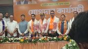 IAS Debasish Sharma, 2 senior journalists join BJP ahead of Assam Nagaon Bypoll IAS Debasish Sharma, 2 senior journalists join BJP ahead of Assam Nagaon Bypoll