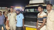 Assam: Morigaon Police seize vehicle carrying 10 cattle, detain two Assam: Morigaon Police seize vehicle carrying 10 cattle, detain two