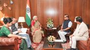 Himanta, Conrad Sangma meet Sitharaman, seek boost to externally aided projects in Northeast Himanta, Conrad Sangma meet Sitharaman, seek boost to externally aided projects in Northeast