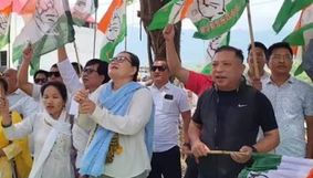 Arunachal Congress protests denial of appointment with Vice President Arunachal Congress protests denial of appointment with Vice President