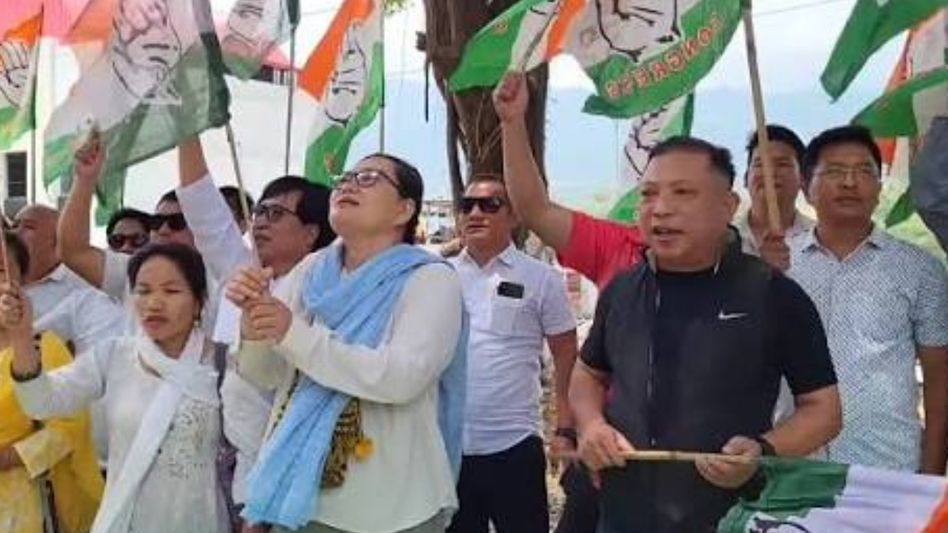 Arunachal Congress protests denial of appointment with Vice President Arunachal Congress protests denial of appointment with Vice President