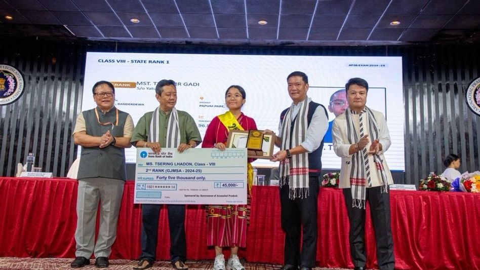 Arunachal CM felicitates 30 meritorious students under Golden Jubilee Awards Arunachal CM felicitates 30 meritorious students under Golden Jubilee Awards
