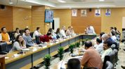 Sikkim Chief Secretary chairs high-level meeting on GLOF preparedness and risk mitigation Sikkim Chief Secretary chairs high-level meeting on GLOF preparedness and risk mitigation