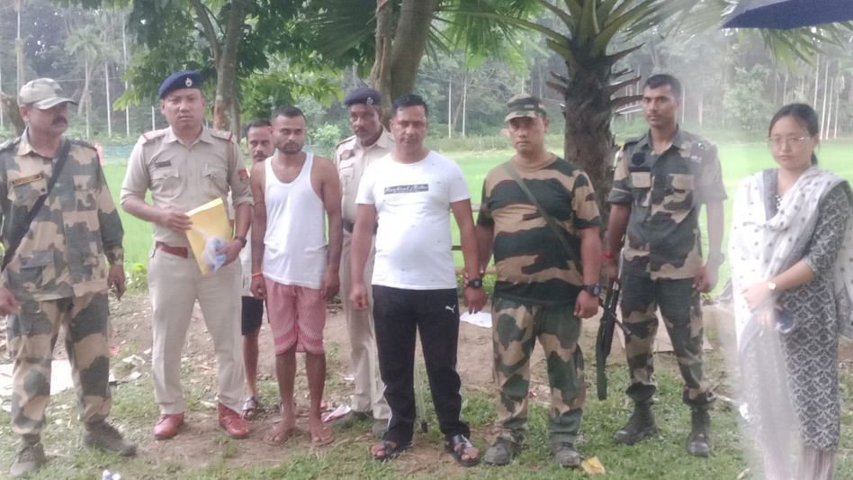 Two held with Yaba tablets, pistol and live rounds In Tripura Two held with Yaba tablets, pistol and live rounds In Tripura
