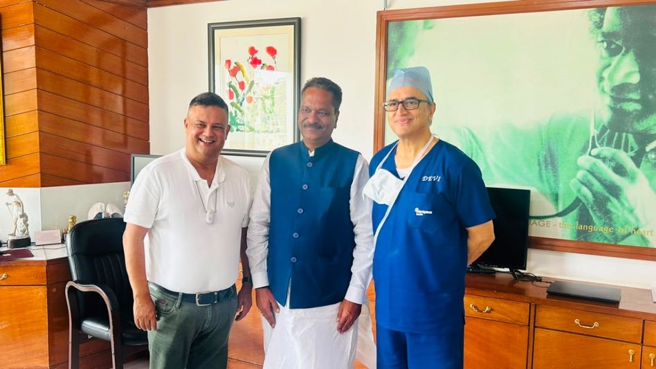 Assam health minister visits Bengaluru hospital, meets heart transplant patient from state Assam health minister visits Bengaluru hospital, meets heart transplant patient from state