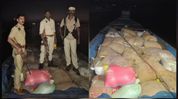 Assam: Dhubri police seize over 100 bags of PDS rice in Brahmaputra, foil suspected Bangladesh smuggling bid Assam: Dhubri police seize over 100 bags of PDS rice in Brahmaputra, foil suspected Bangladesh smuggling bid