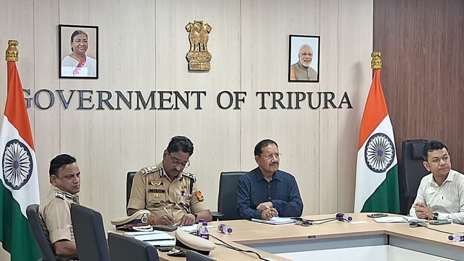 Tripura gears up for TTAADC village committee polls, security reviewed Tripura gears up for TTAADC village committee polls, security reviewed