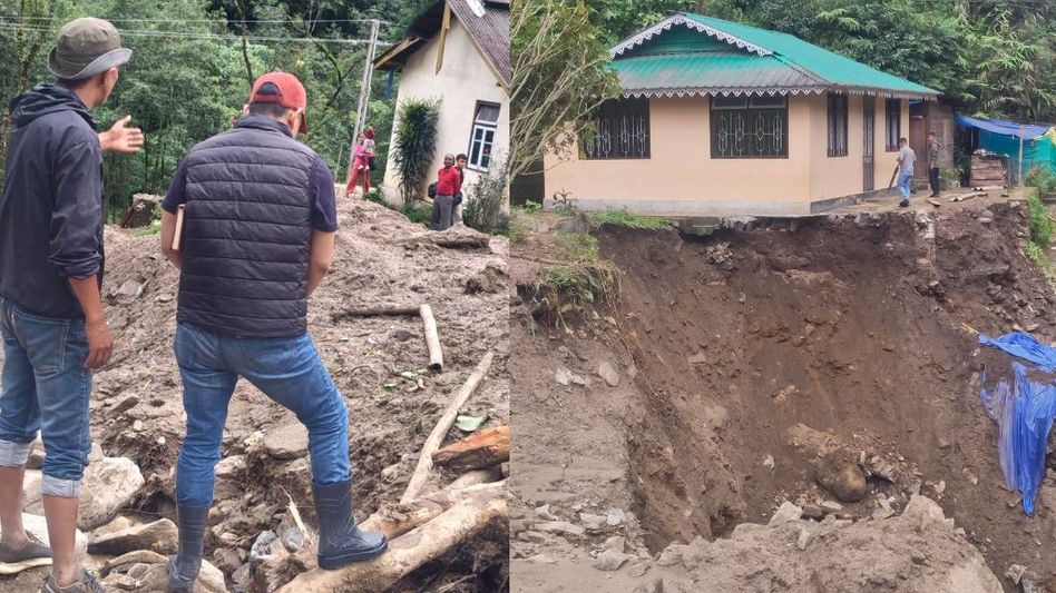 Sikkim’s Gyalshing on alert as landslides hit Singlitam, Rimbi; 128 evacuated Sikkim’s Gyalshing on alert as landslides hit Singlitam, Rimbi; 128 evacuated