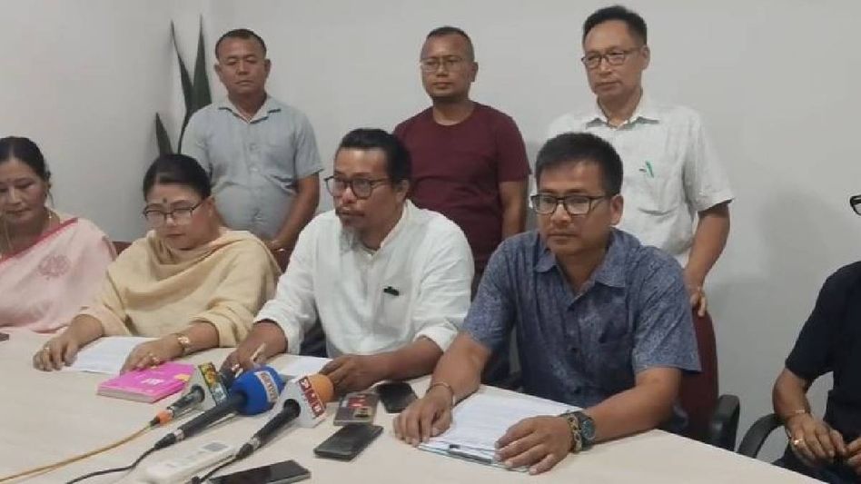 Manipur People's Party demands scraping of SoO agreement, calls for equal law enforcement in state Manipur People's Party demands scraping of SoO agreement, calls for equal law enforcement in state