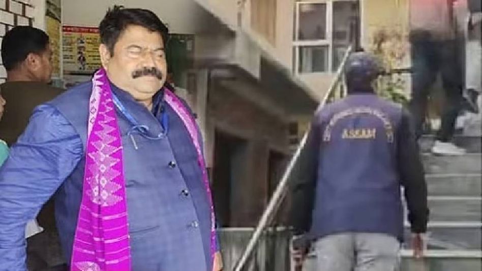 Assam vigilance cell searches 5-storey building linked to arrested ACS officer Debeshwar Bora Assam vigilance cell searches 5-storey building linked to arrested ACS officer Debeshwar Bora
