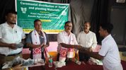 Assam Agricultural University distributes 1,500 saplings, 50 quintals of pulse seeds among Majuli farmers Assam Agricultural University distributes 1,500 saplings, 50 quintals of pulse seeds among Majuli farmers