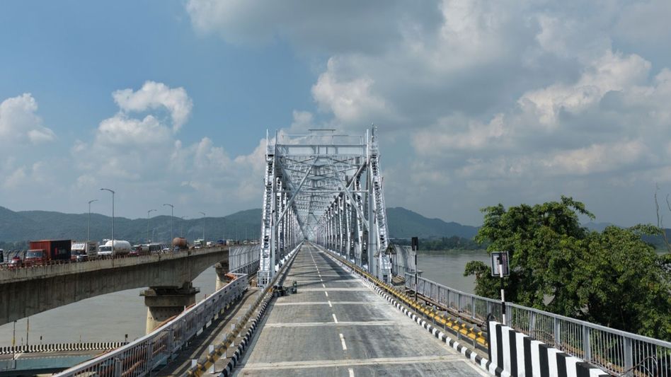 Assam’s iconic Saraighat Bridge gets Rs 7-crore facelift after 63 years; major rehabilitation completed Assam’s iconic Saraighat Bridge gets Rs 7-crore facelift after 63 years; major rehabilitation completed