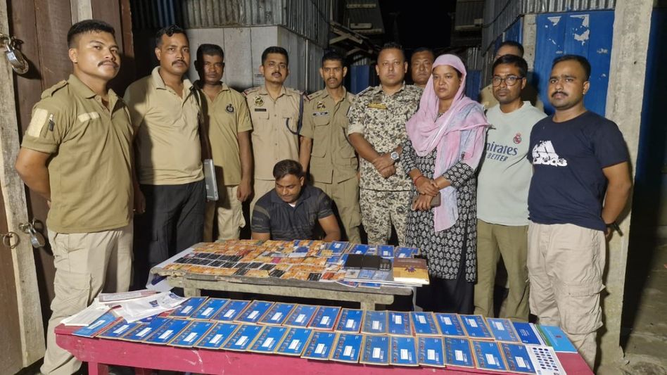Guwahati: Police seize 69 ATM cards, 63 passbooks in raid on suspected online gaming network Guwahati: Police seize 69 ATM cards, 63 passbooks in raid on suspected online gaming network