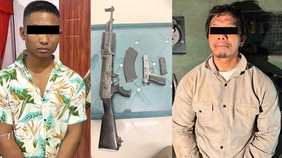 Manipur Police arrest two brothers linked to attacks on security forces Manipur Police arrest two brothers linked to attacks on security forces