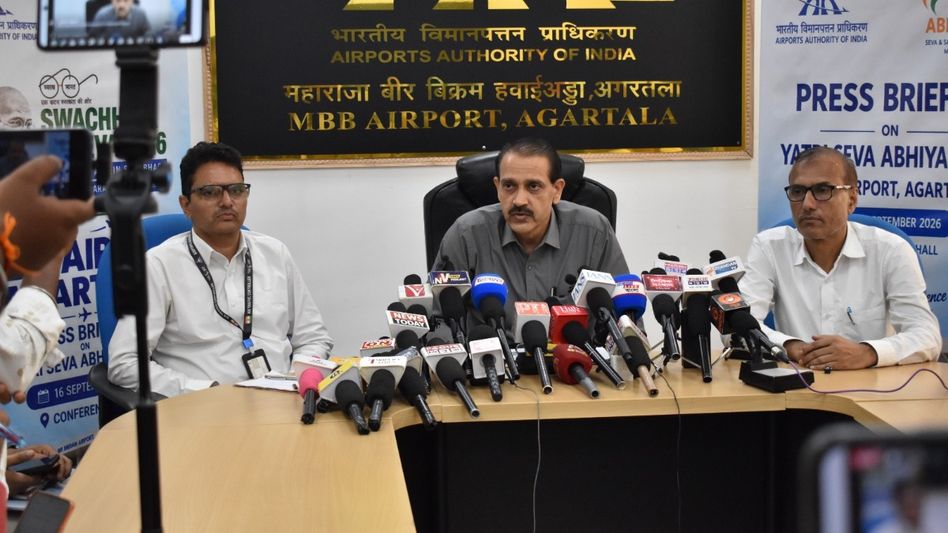 Tripura airport director writes to airline CEOs to prevent flight withdrawal from Agartala Tripura airport director writes to airline CEOs to prevent flight withdrawal from Agartala