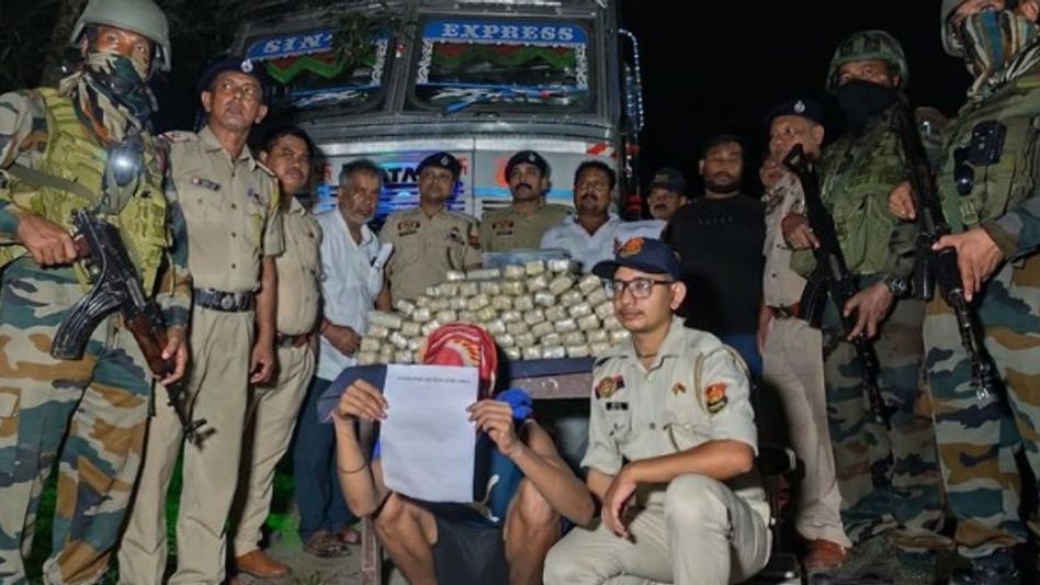 Drugs worth Rs 40 crore seized from truck in Tripura’s Panisagar; driver detained Drugs worth Rs 40 crore seized from truck in Tripura’s Panisagar; driver detained