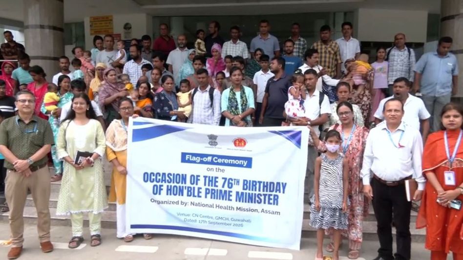 Assam sends 76 children with Congenital Heart Disease for free treatment across India Assam sends 76 children with Congenital Heart Disease for free treatment across India