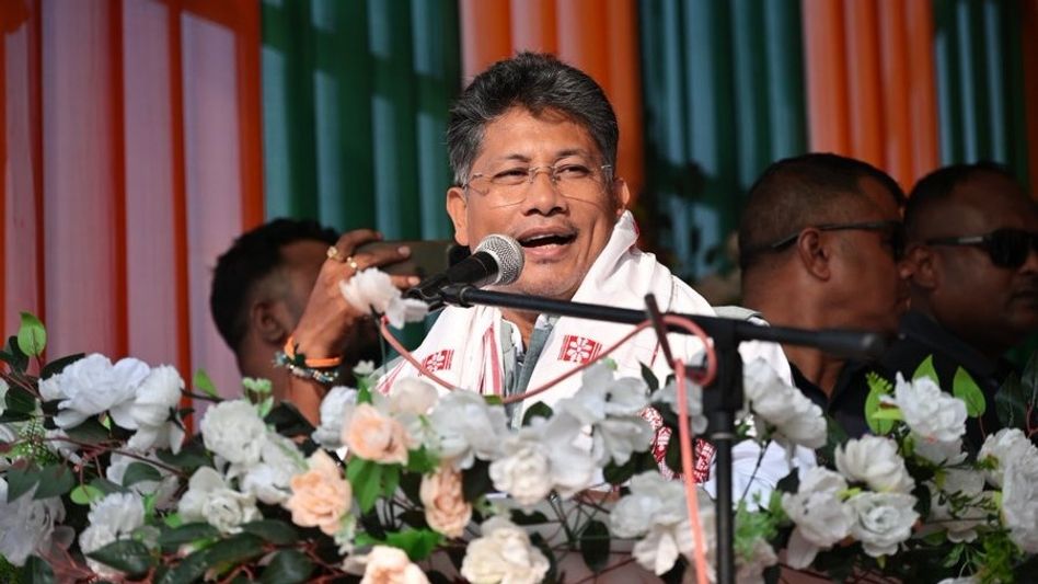 Assam Minister Pijush Hazarika addresses public meeting, opens BJP election office ahead of Nagaon Lok Sabha bypoll Assam Minister Pijush Hazarika addresses public meeting, opens BJP election office ahead of Nagaon Lok Sabha bypoll