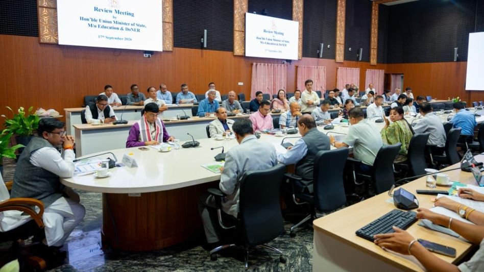 MoS Sukanta Majumdar reviews MDoNER projects in Manipur, visits PM-DevINE IT SEZ site MoS Sukanta Majumdar reviews MDoNER projects in Manipur, visits PM-DevINE IT SEZ site