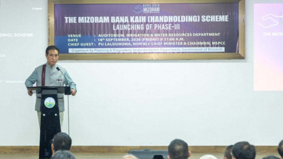 Mizoram launches Bana Kaih 3.0, plans foreign placement loans for youths Mizoram launches Bana Kaih 3.0, plans foreign placement loans for youths