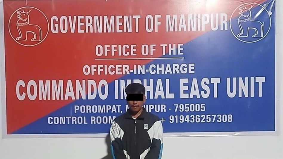 KCP (Paikhomba) cadre arrested with pistol, extortion notes in Manipur's Imphal East KCP (Paikhomba) cadre arrested with pistol, extortion notes in Manipur's Imphal East