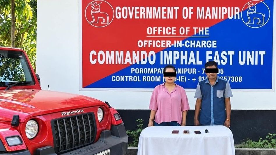 KCP (PWG) member, stepdaughter arrested in Imphal over alleged hand grenade plot KCP (PWG) member, stepdaughter arrested in Imphal over alleged hand grenade plot