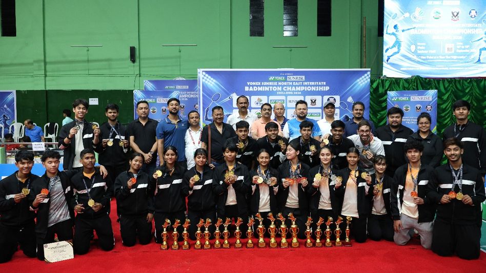 Assam dominate North East badminton championships with five individual titles Assam dominate North East badminton championships with five individual titles