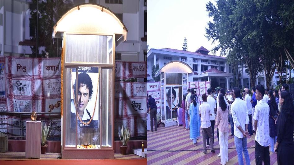 Tezpur University observes Zubeen Divas with silent march demanding justice Tezpur University observes Zubeen Divas with silent march demanding justice