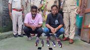 Assam's Dhubri Police seize 15 bottles of suspected Codeine Phosphate, two arrested Assam's Dhubri Police seize 15 bottles of suspected Codeine Phosphate, two arrested