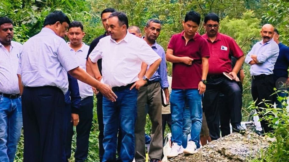 Sikkim begins statewide road inspections to assess monsoon damage Sikkim begins statewide road inspections to assess monsoon damage