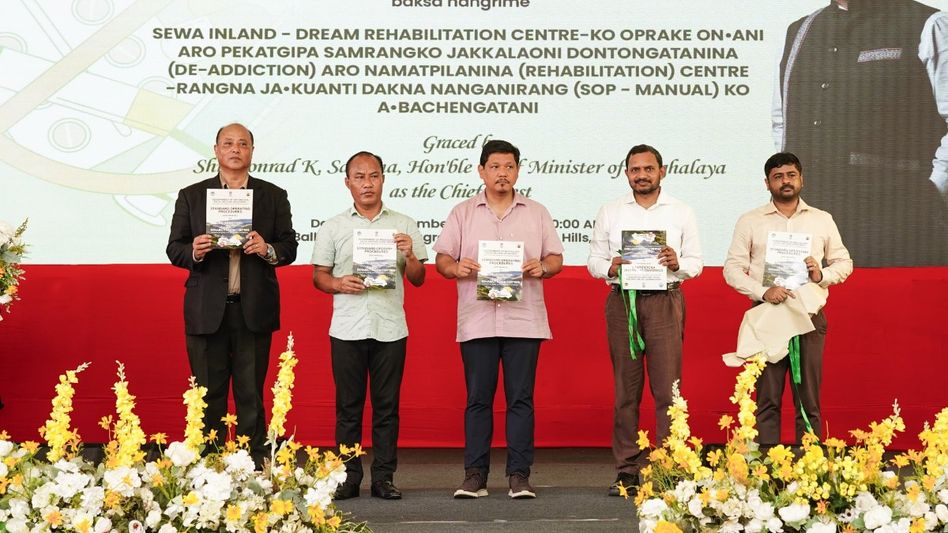 Meghalaya CM inaugurates rehabilitation centre in Tura, launches SOPs for substance abuse facilities Meghalaya CM inaugurates rehabilitation centre in Tura, launches SOPs for substance abuse facilities