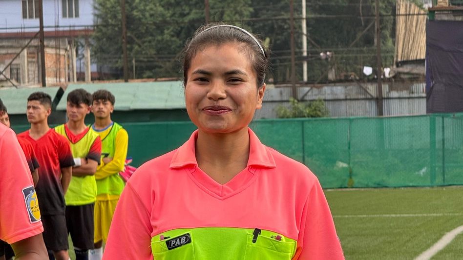 Meghalaya’s Shidalin L Marshillong qualifies as Category 5 national assistant referee Meghalaya’s Shidalin L Marshillong qualifies as Category 5 national assistant referee