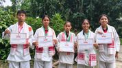 Assam's Margherita karate team felicitated after winning International Shotokan Karate Championship Assam's Margherita karate team felicitated after winning International Shotokan Karate Championship