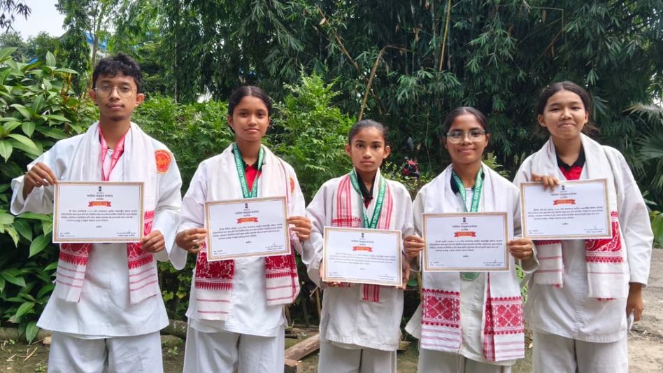 Assam's Margherita karate team felicitated after winning International Shotokan Karate Championship Assam's Margherita karate team felicitated after winning International Shotokan Karate Championship