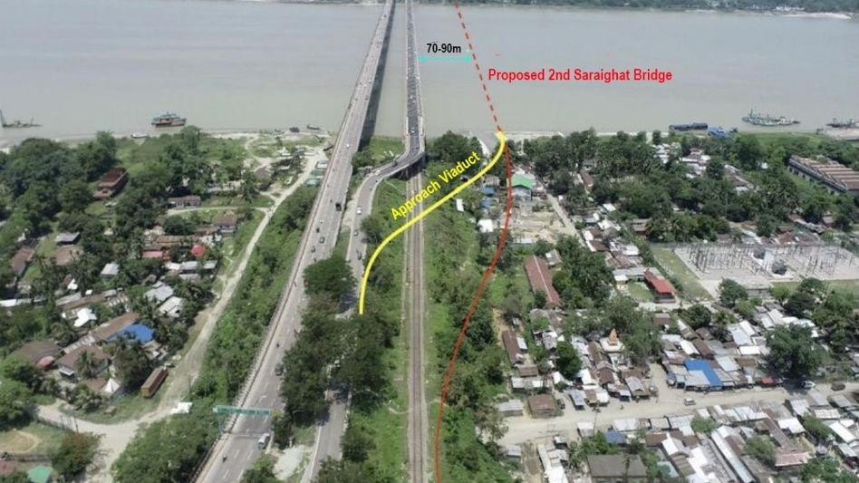 Second Saraighat Bridge: New double-decker corridor to boost Guwahati rail-road connectivity Second Saraighat Bridge: New double-decker corridor to boost Guwahati rail-road connectivity