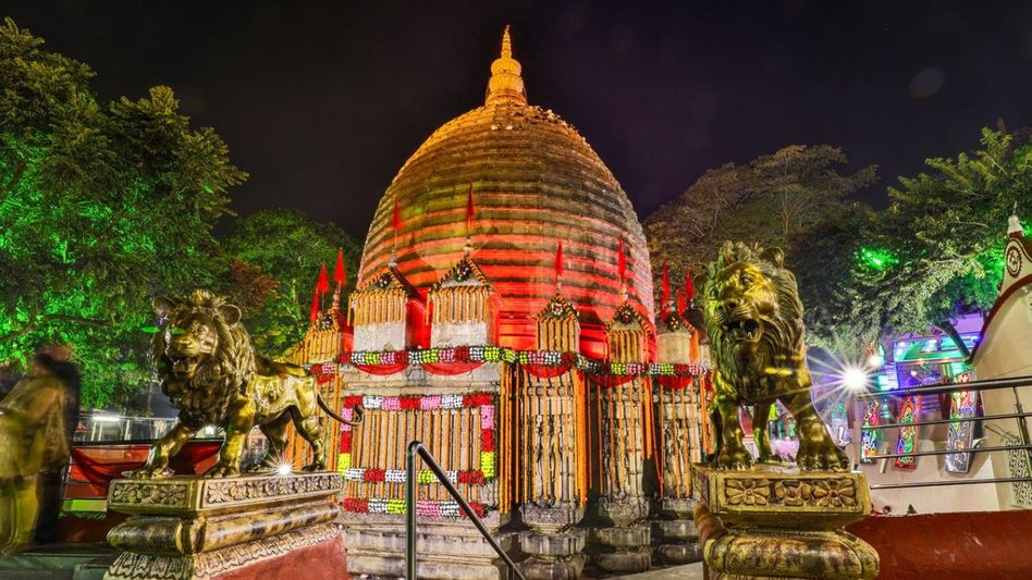 Koch Rajbongshi protest sparks commotion at Kamakhya Temple in Guwahati Koch Rajbongshi protest sparks commotion at Kamakhya Temple in Guwahati