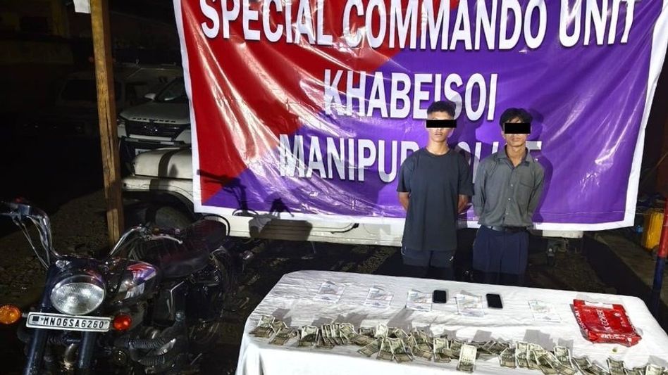 Two NRFM members arrested in Manipur's Imphal East, extortion money and demand letters seized Two NRFM members arrested in Manipur's Imphal East, extortion money and demand letters seized